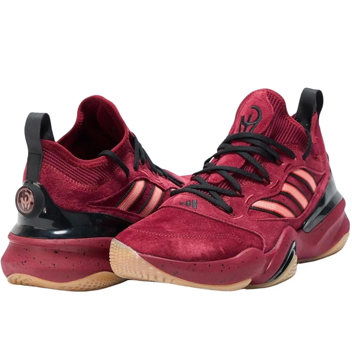 Adidas shoes - adidas Mahomes 2 Impact FLX Turf - Burgundy/Core Black/Gum (UPC: 0197621340933) 2