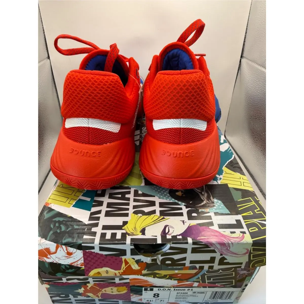 Adidas shoes - adidas D.O.N. Issue #1 - Issue - EF2400 - Red 4