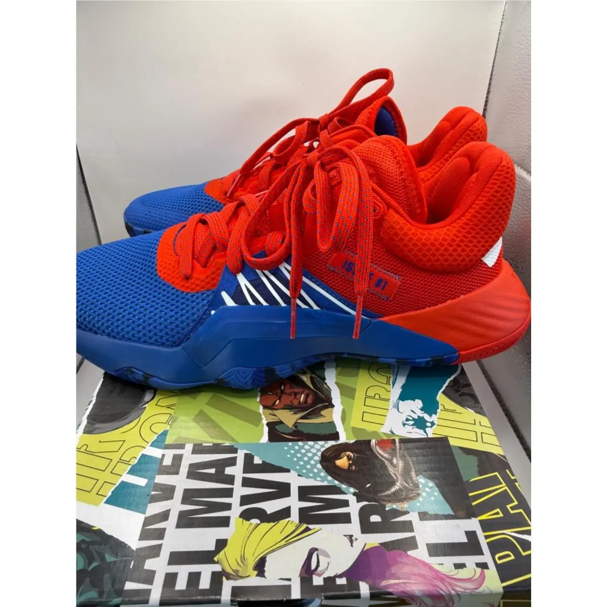Adidas shoes - adidas D.O.N. Issue #1 - Issue - EF2400 - Red 2