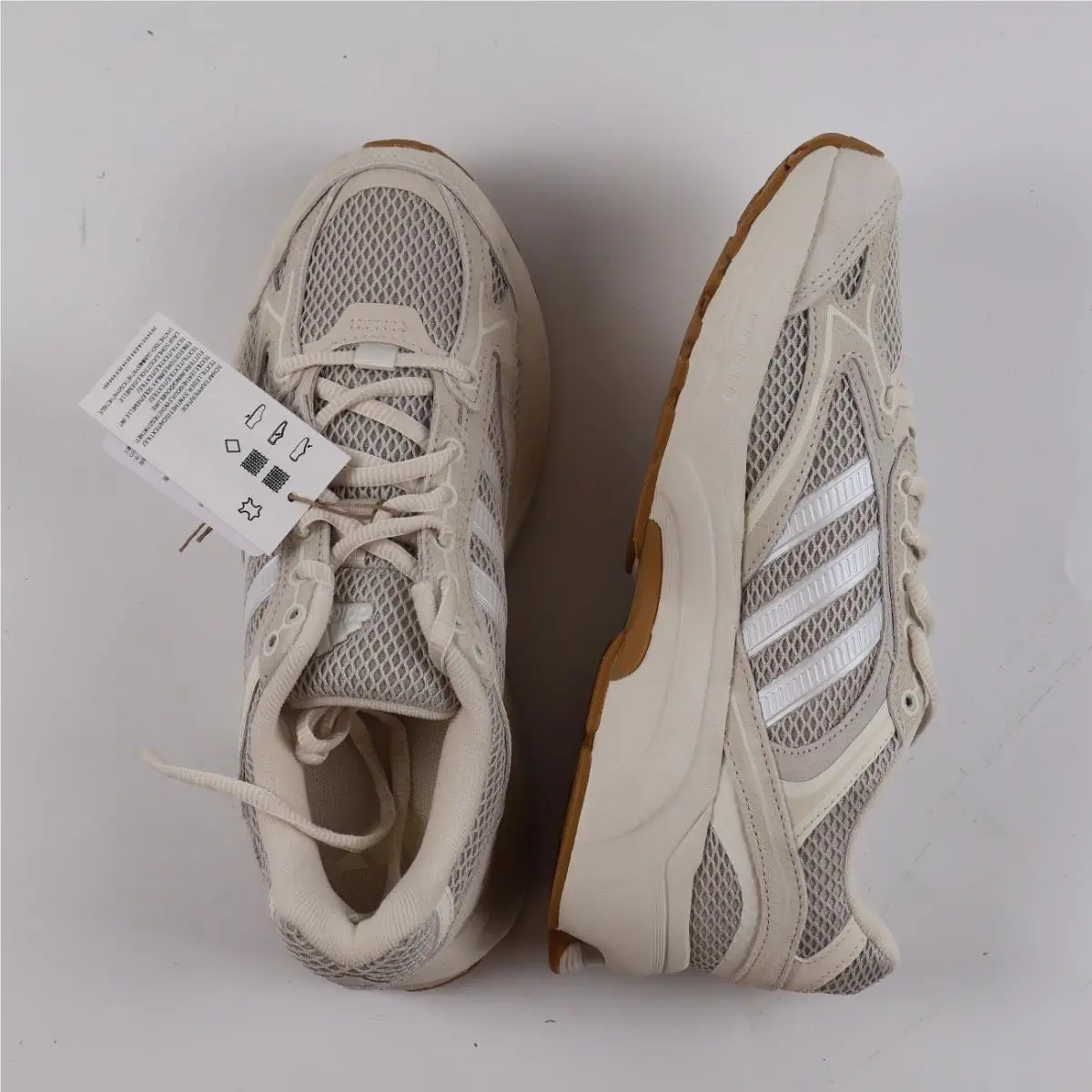 Adidas Spiritain 2000 Sneakers Beige Gum Mesh Size 7