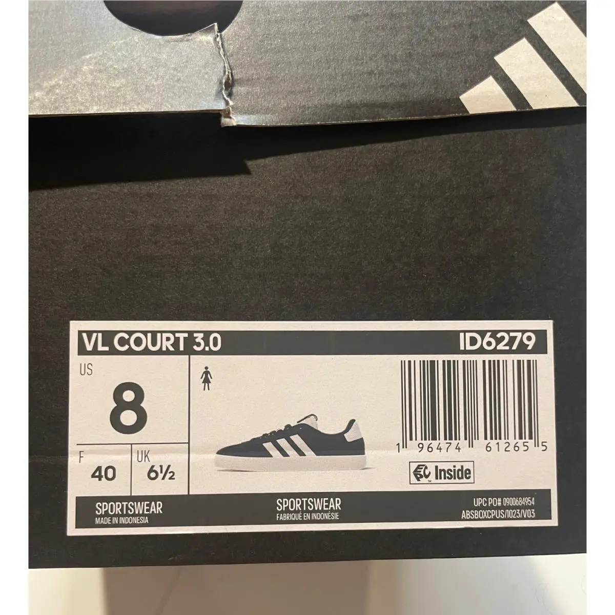 Adidas shoes - VL Court 3.0 - Court - Black 3