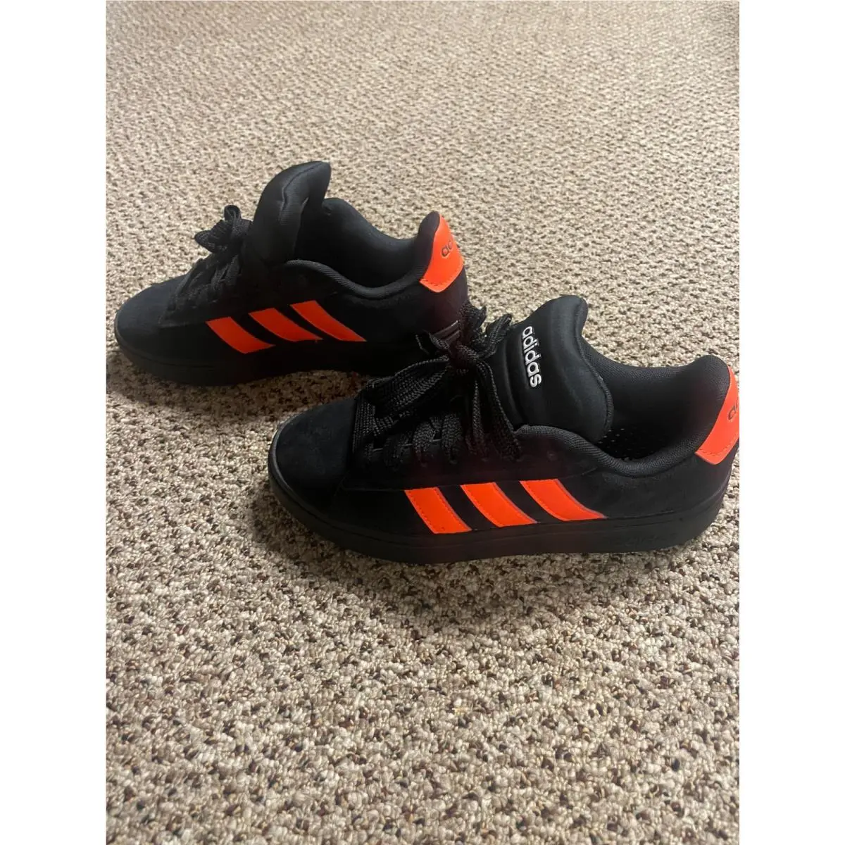 Adidas shoes - adidas Grand Court - Grand Court - JP7532 - Black, Manufacturer: Core Black/Impact Orange/Cloud White 3