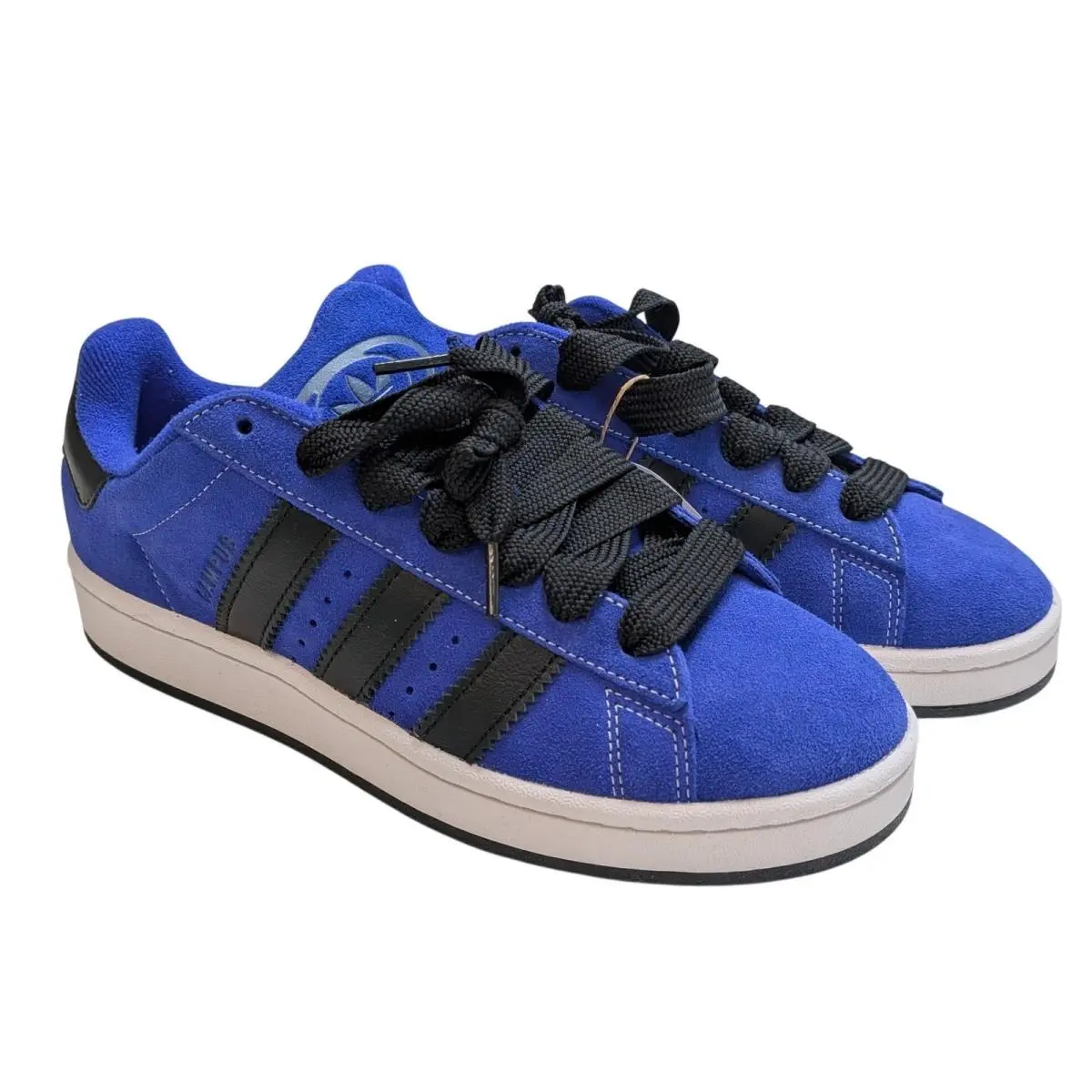 Adidas Campus 00s Mens 8.5 Royal Blue Black Suede JQ6044 Box
