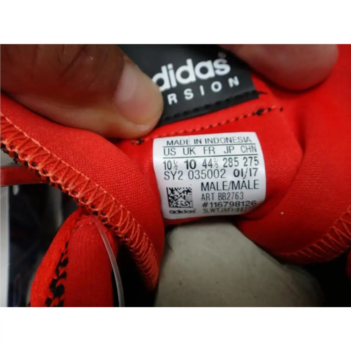 Adidas shoes - adidas ZX Flux - Flux - BB2763 - Red 7