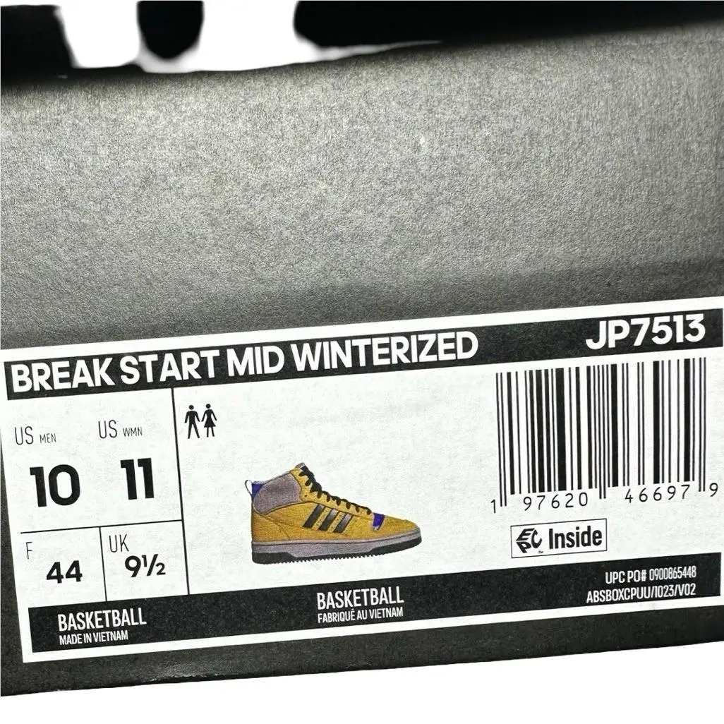 Adidas shoes - Break Start Mid Winterized - Break Start Mid Winterized - Yellow 12