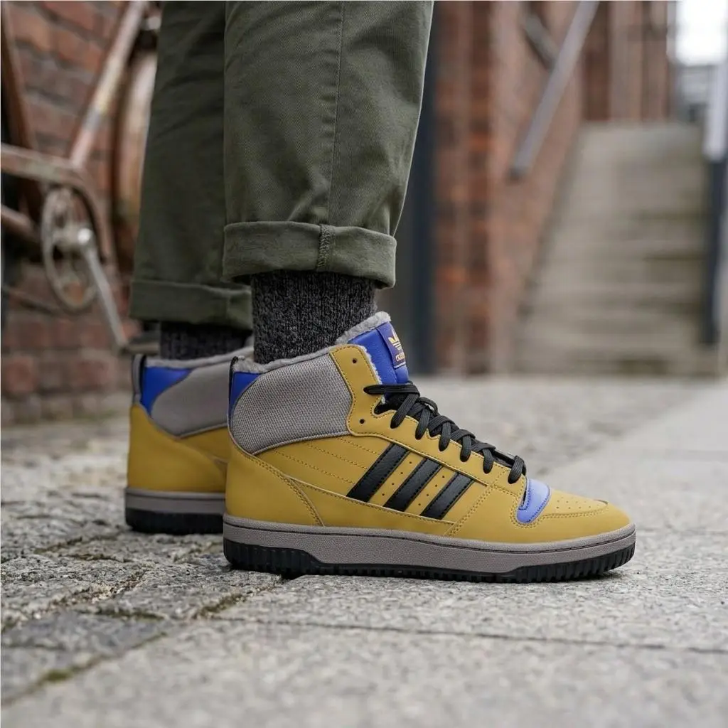 Adidas shoes - Break Start Mid Winterized - Break Start Mid Winterized - Yellow 1