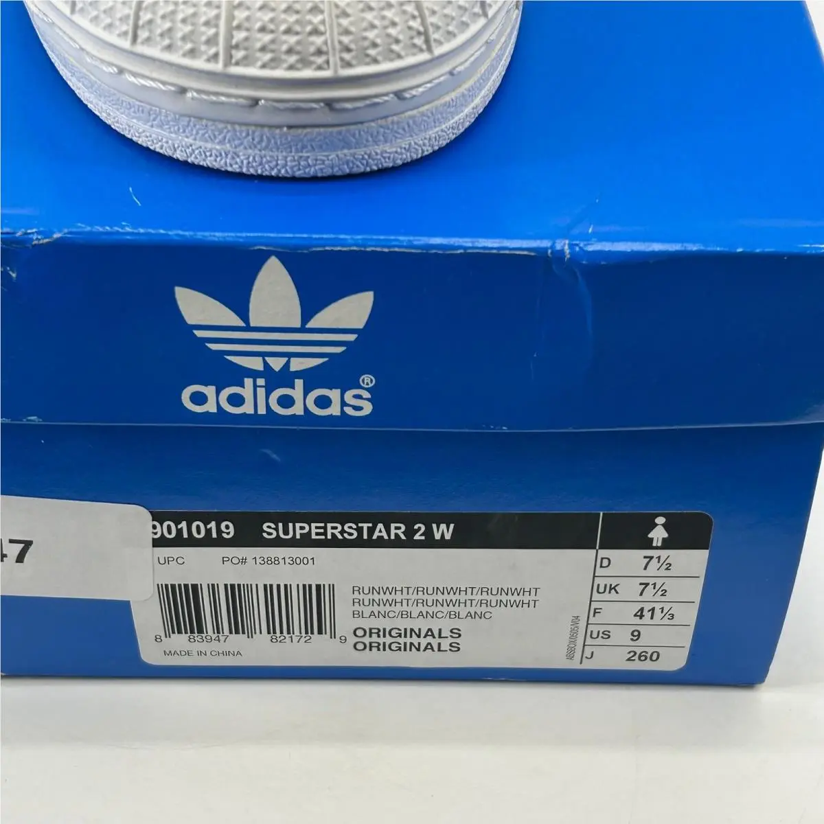 Adidas shoes - adidas Superstar 2 W - Superstar - White 3