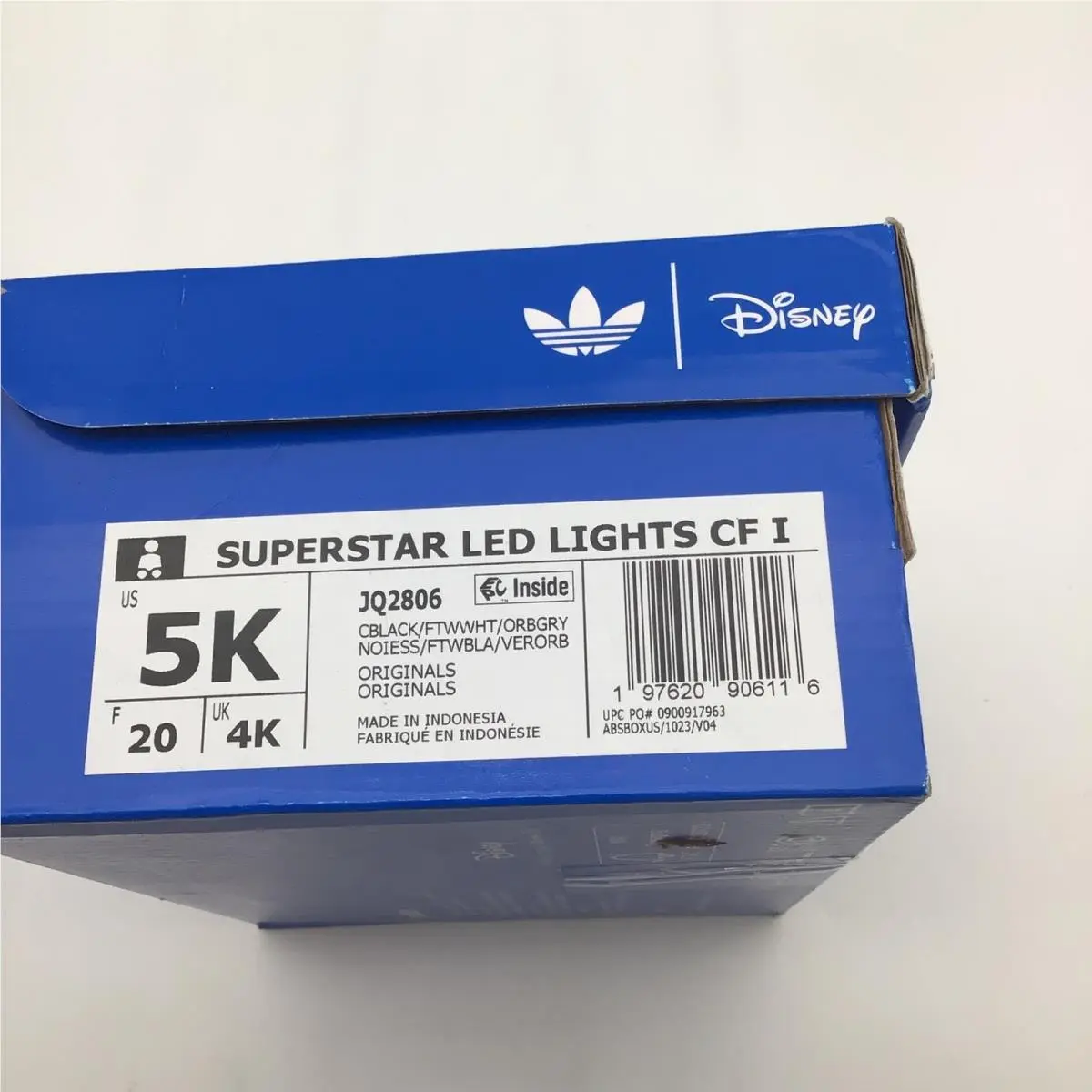 Adidas shoes - adidas Superstar LED Lights CF I - Black 5
