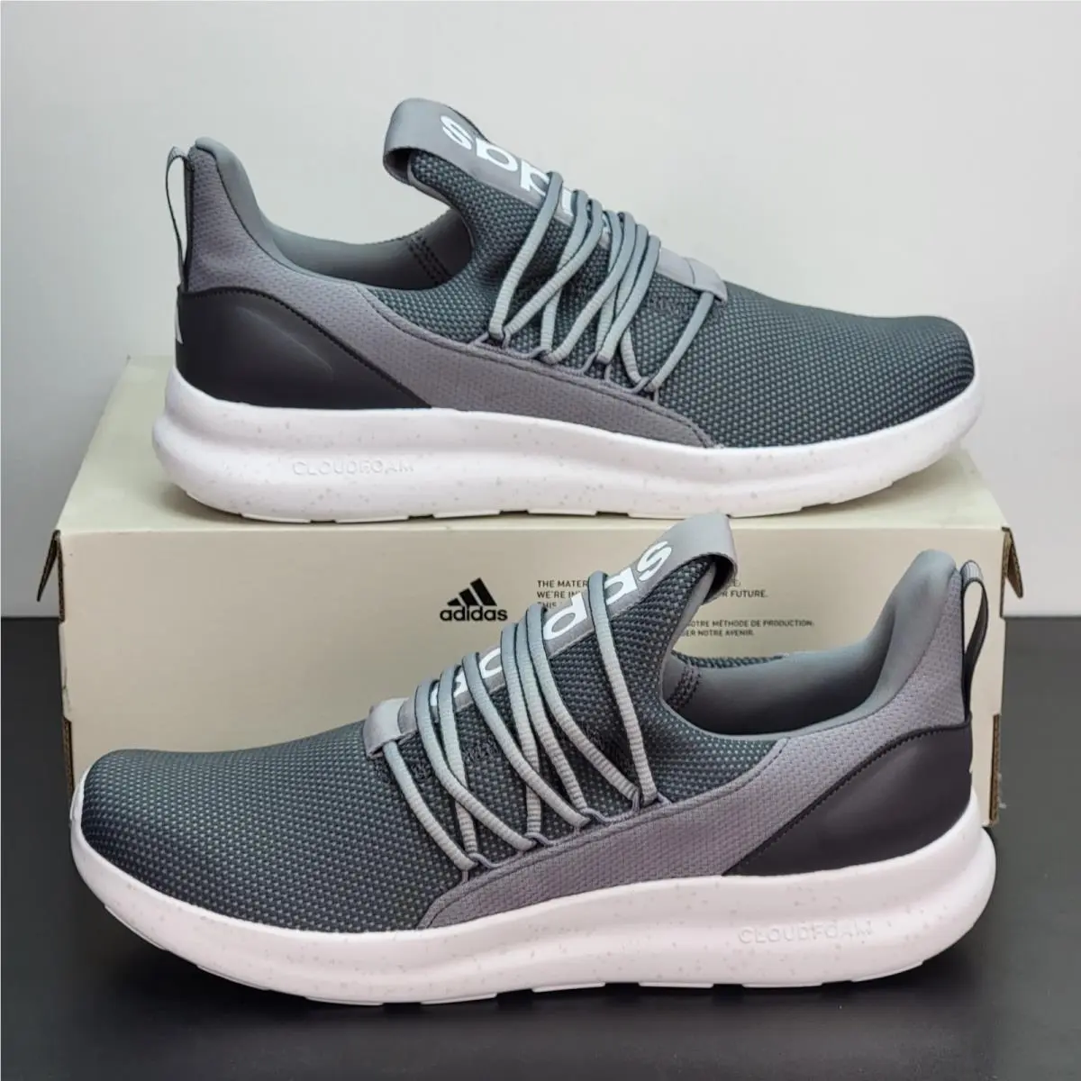 Adidas shoes - adidas Lite Racer - Lite Racer - IE6328 - Gray 1