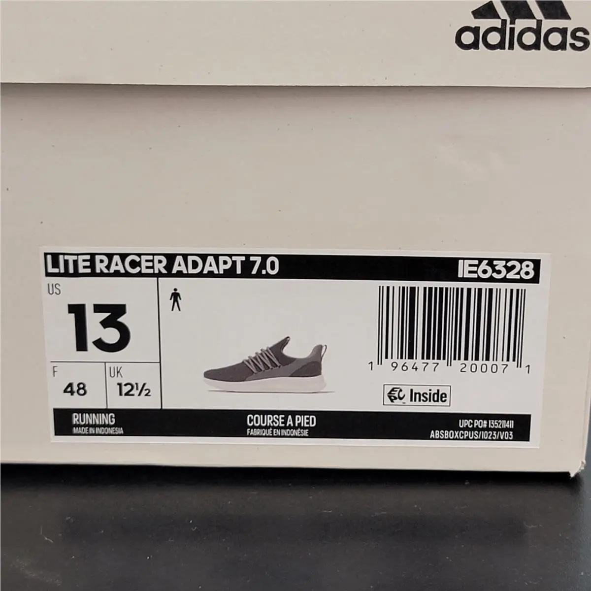 Adidas shoes - adidas Lite Racer - Lite Racer - IE6328 - Gray 6