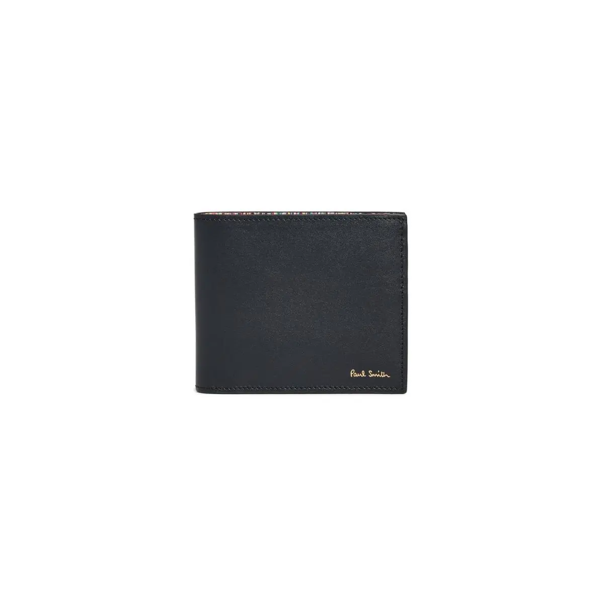 Paul Smith Ps Men`s Leather `signature Stripe` Interior Billfold Wallet