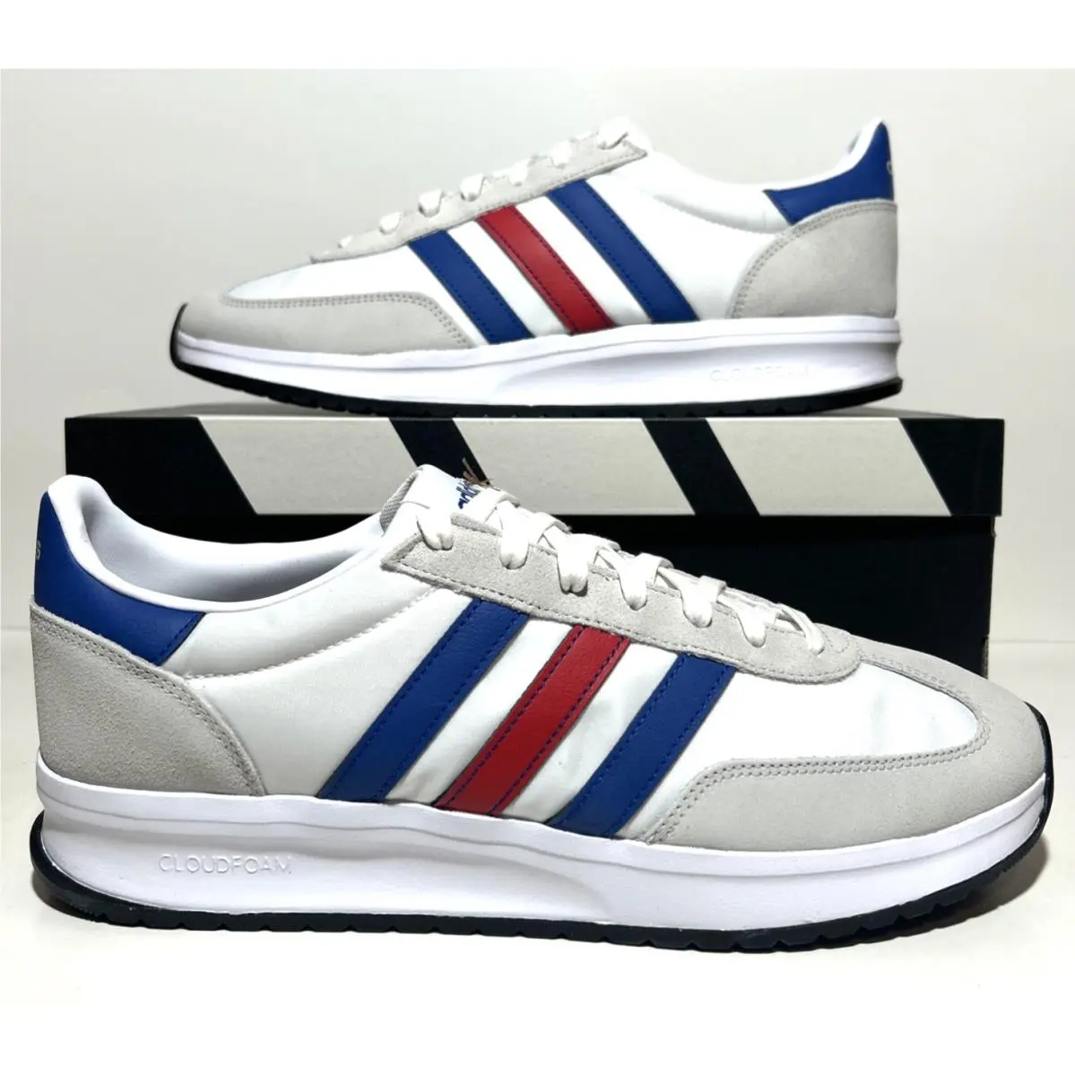 Adidas Run 70s 2.0 Men’s Size 12 Red White Blue Usa Athletic Sneakers