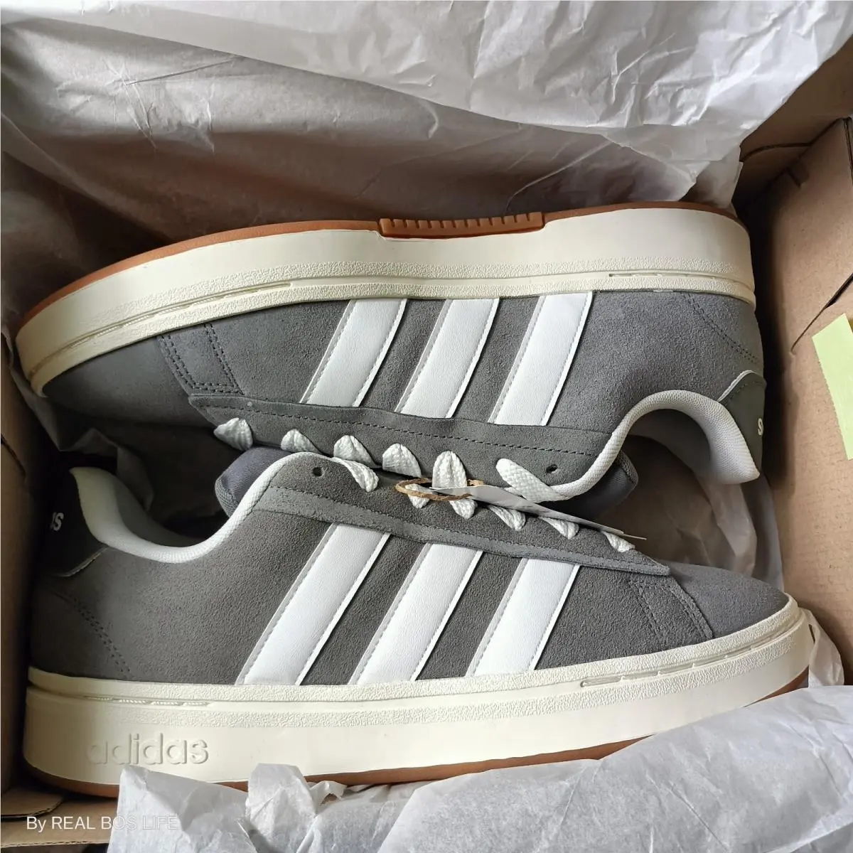 Adidas shoes - adidas Grand Court - Grand Court - Gray 8