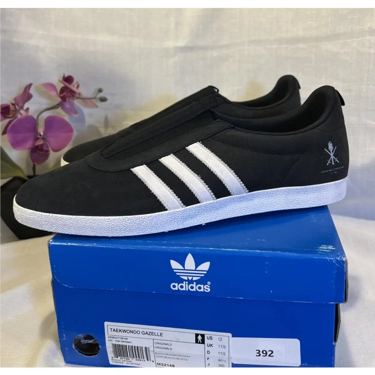 Adidas shoes - adidas Gazelle - Gazelle - M22148 - Black, Manufacturer: Black / Runninwhite 0