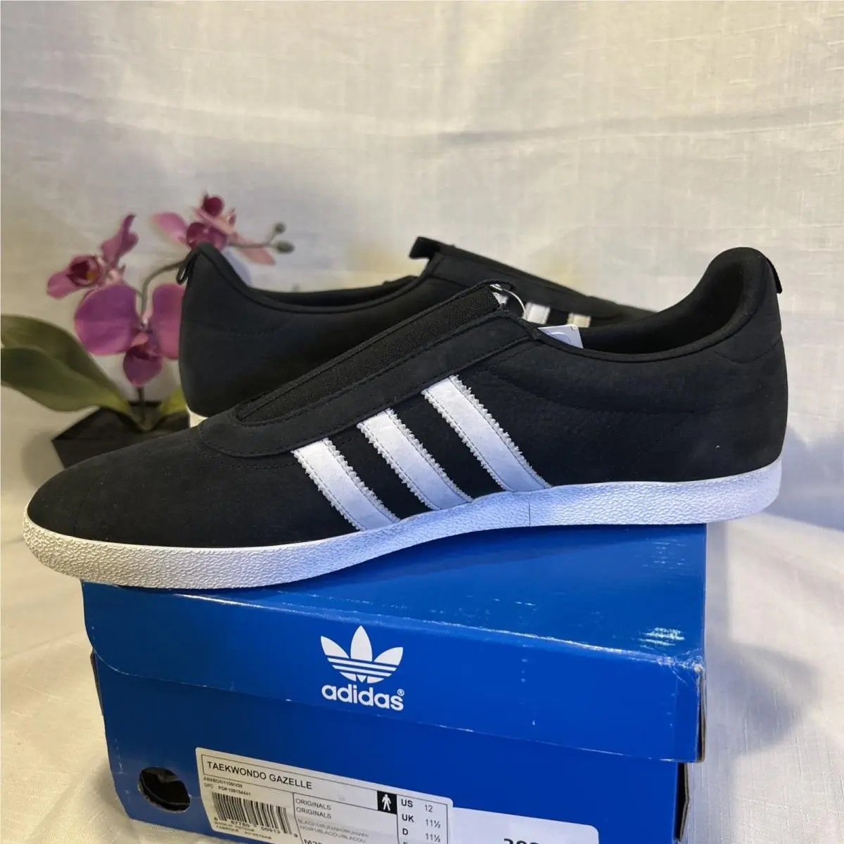 Adidas shoes - adidas Gazelle - Gazelle - M22148 - Black, Manufacturer: Black / Runninwhite 4
