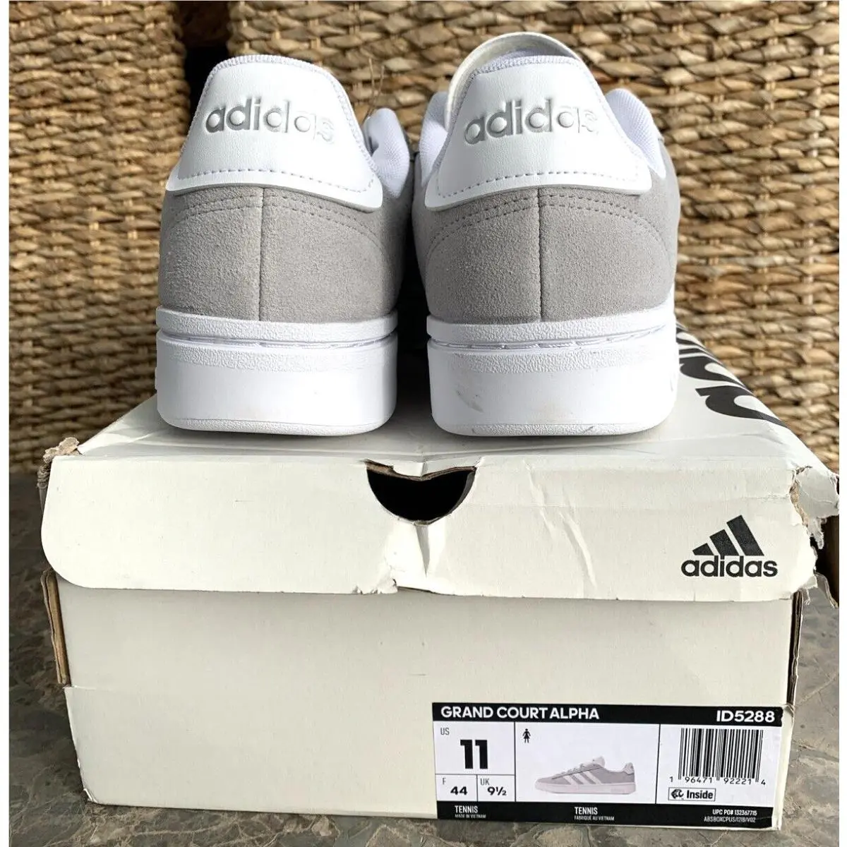 Adidas shoes - adidas Grand Court - Grand Court - ID5288 - Gray (UPC: 0196471922214) 4