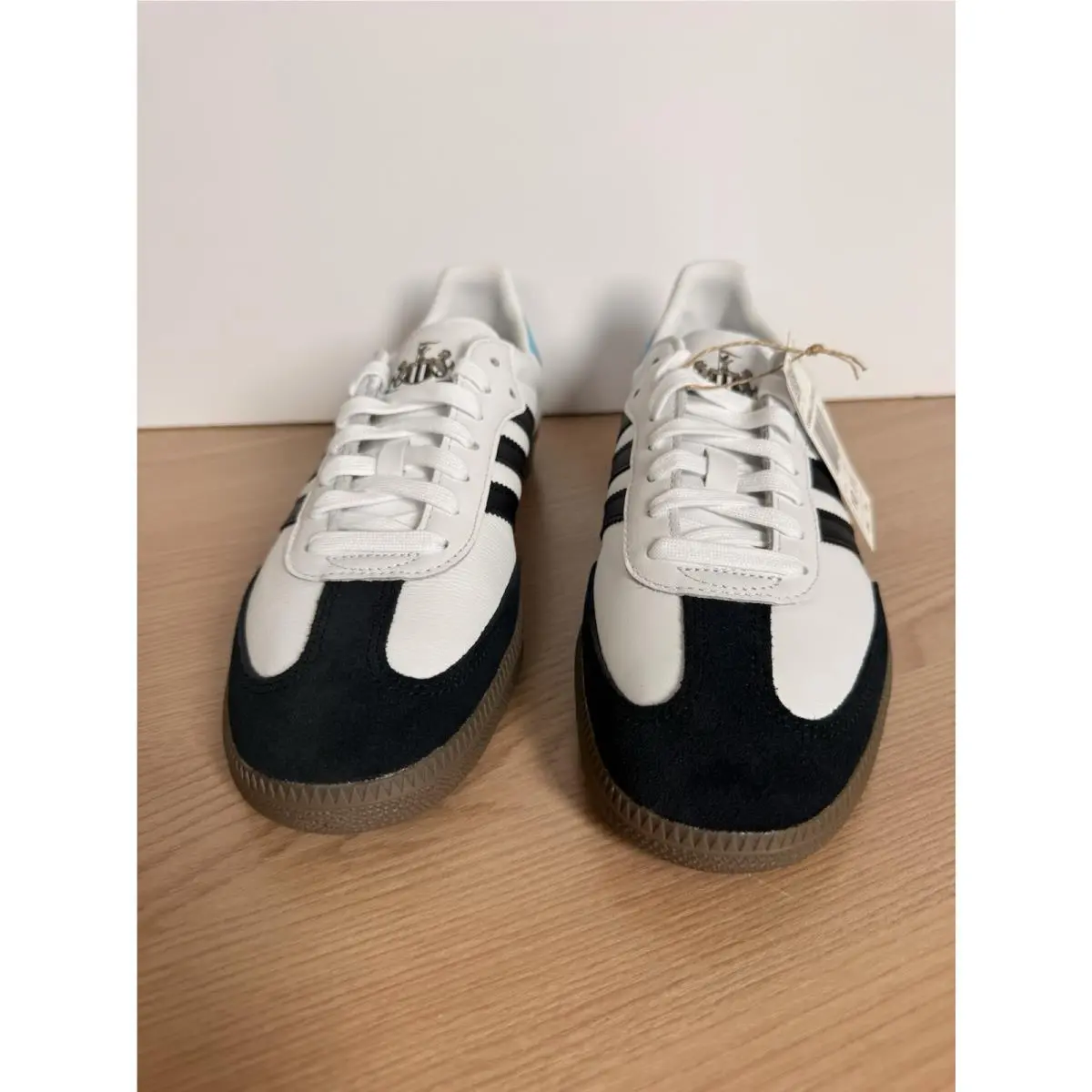 Adidas shoes - adidas Samba - Samba - White, Black, Blue, Brown 5