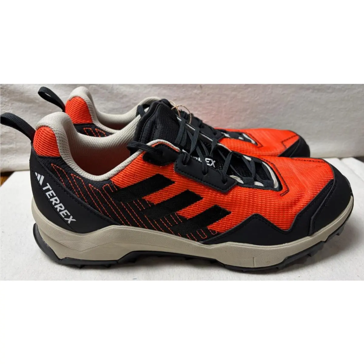 Adidas Men`s Terrex AX4 C Multisport Hiking Shoes HQ9023 Orange Black Size 13