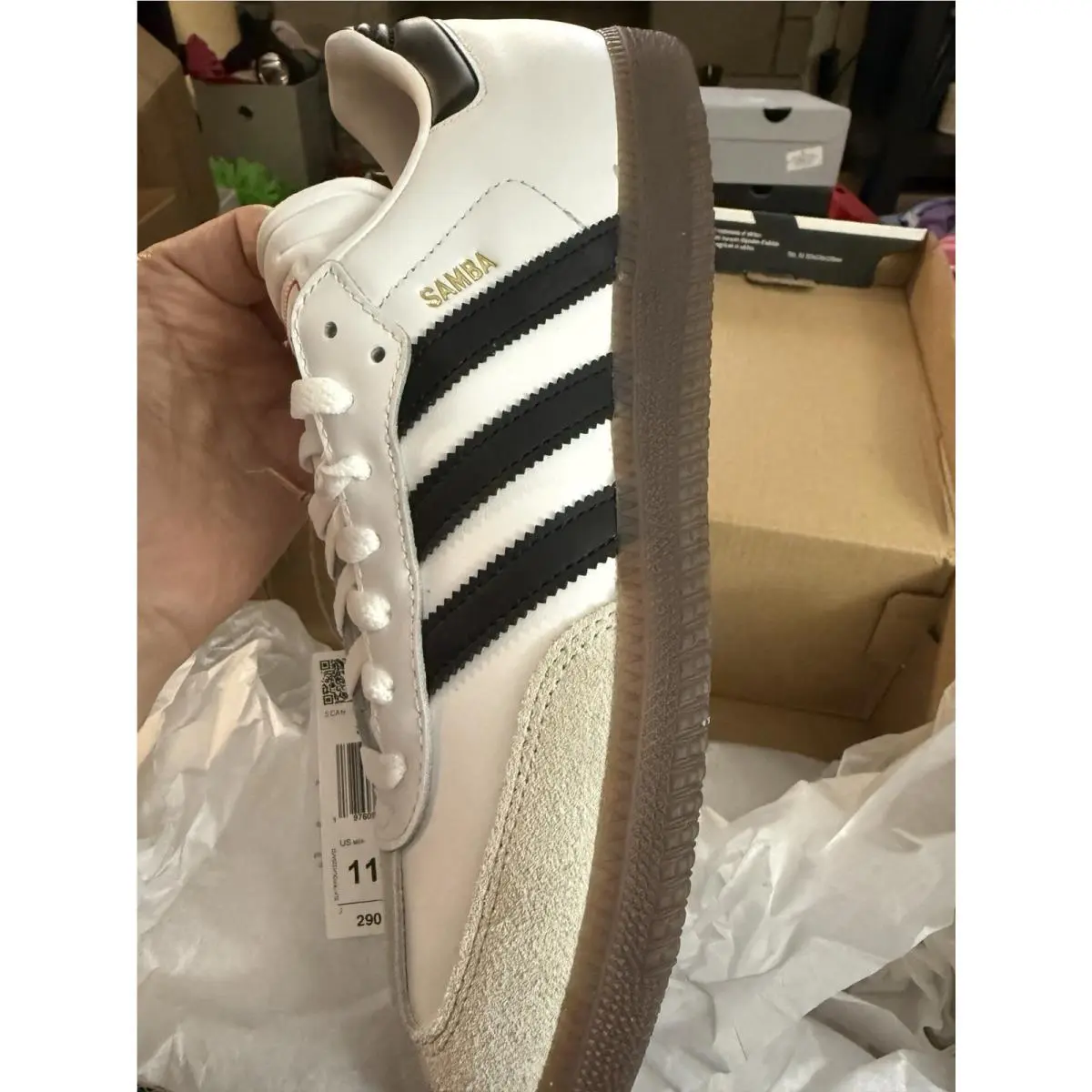 Adidas shoes - adidas Samba - Samba - White 3