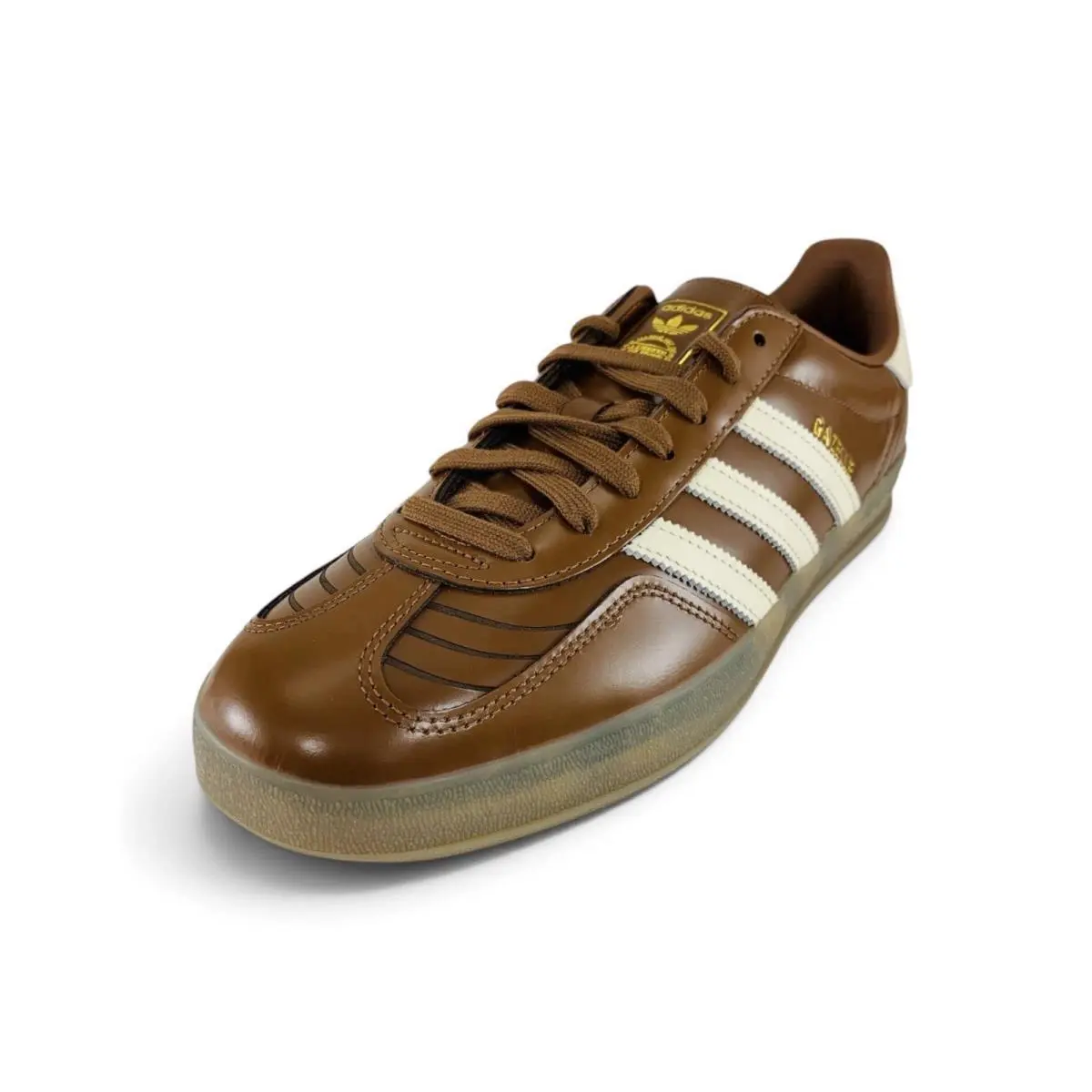 Size 9 - Adidas Gazelle Indoor Preloved Brown Wonder White Gum IH9680