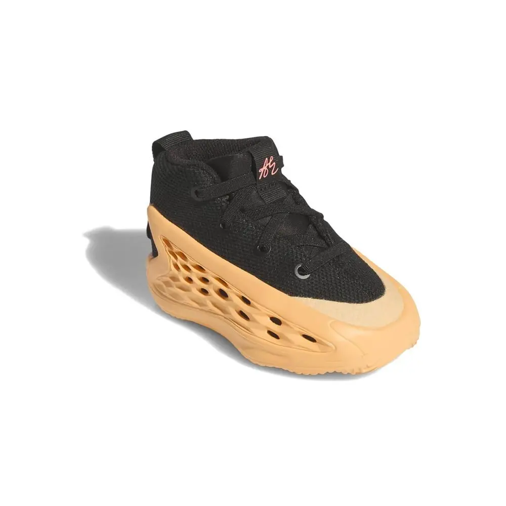 Adidas shoes - adidas A.E. 1 Basketball  Toddler - IF1869 - Black, Orange (UPC: 196478655788) 0