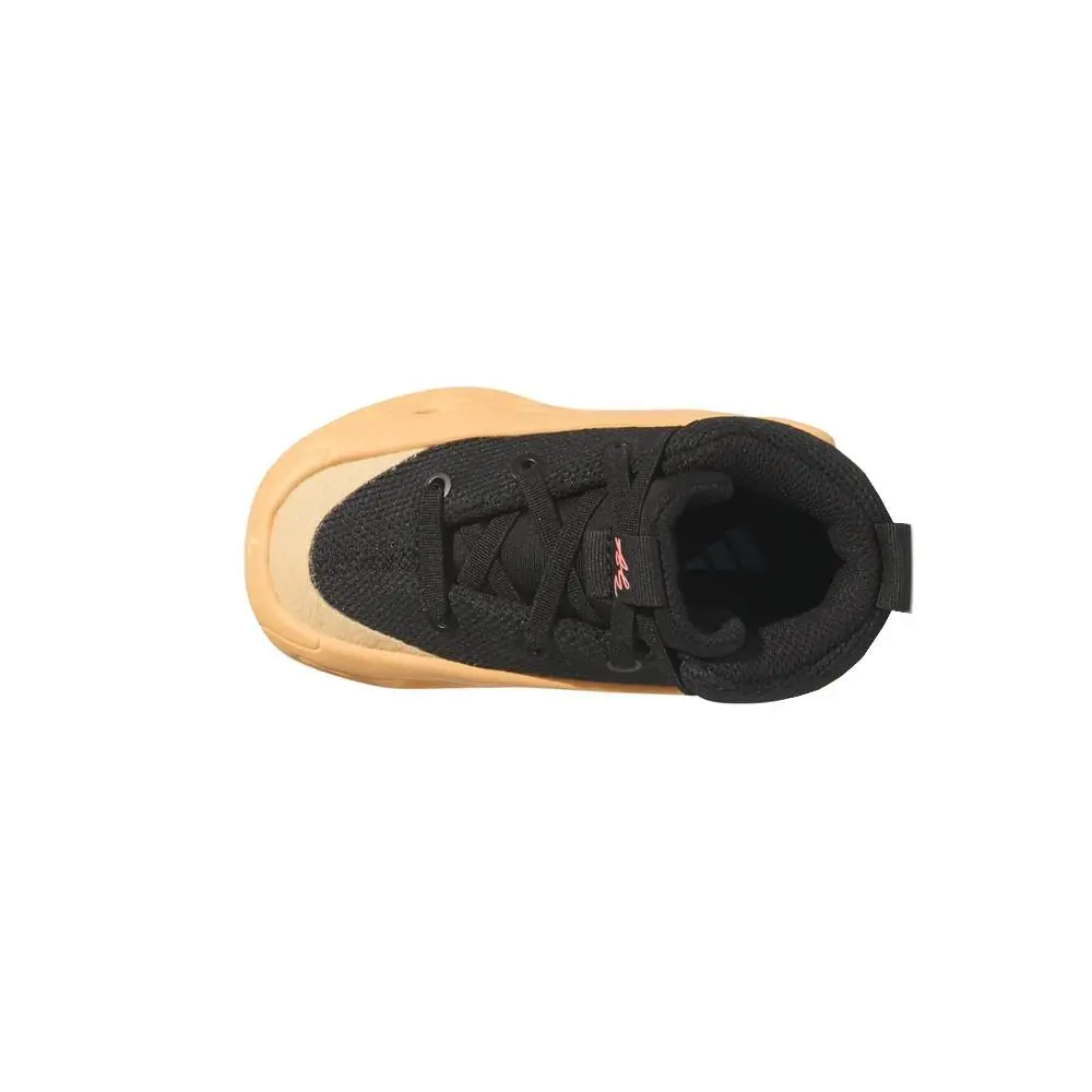 Adidas shoes - adidas A.E. 1 Basketball  Toddler - IF1869 - Black, Orange (UPC: 196478655788) 2