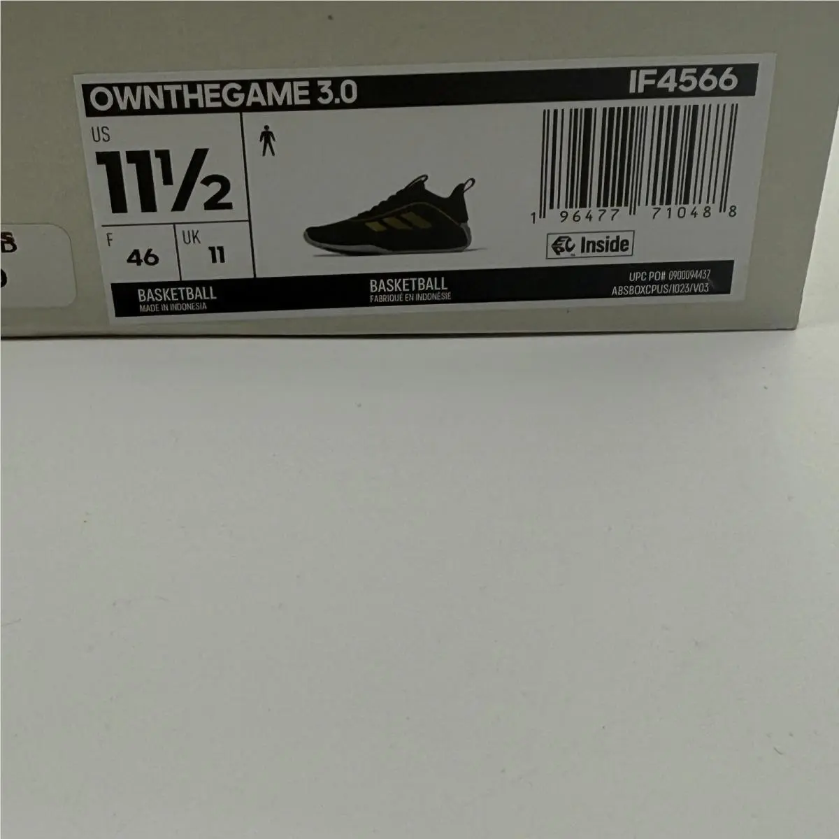 Adidas shoes - OwnTheGame 3.0 - OwnTheGame - Black 5