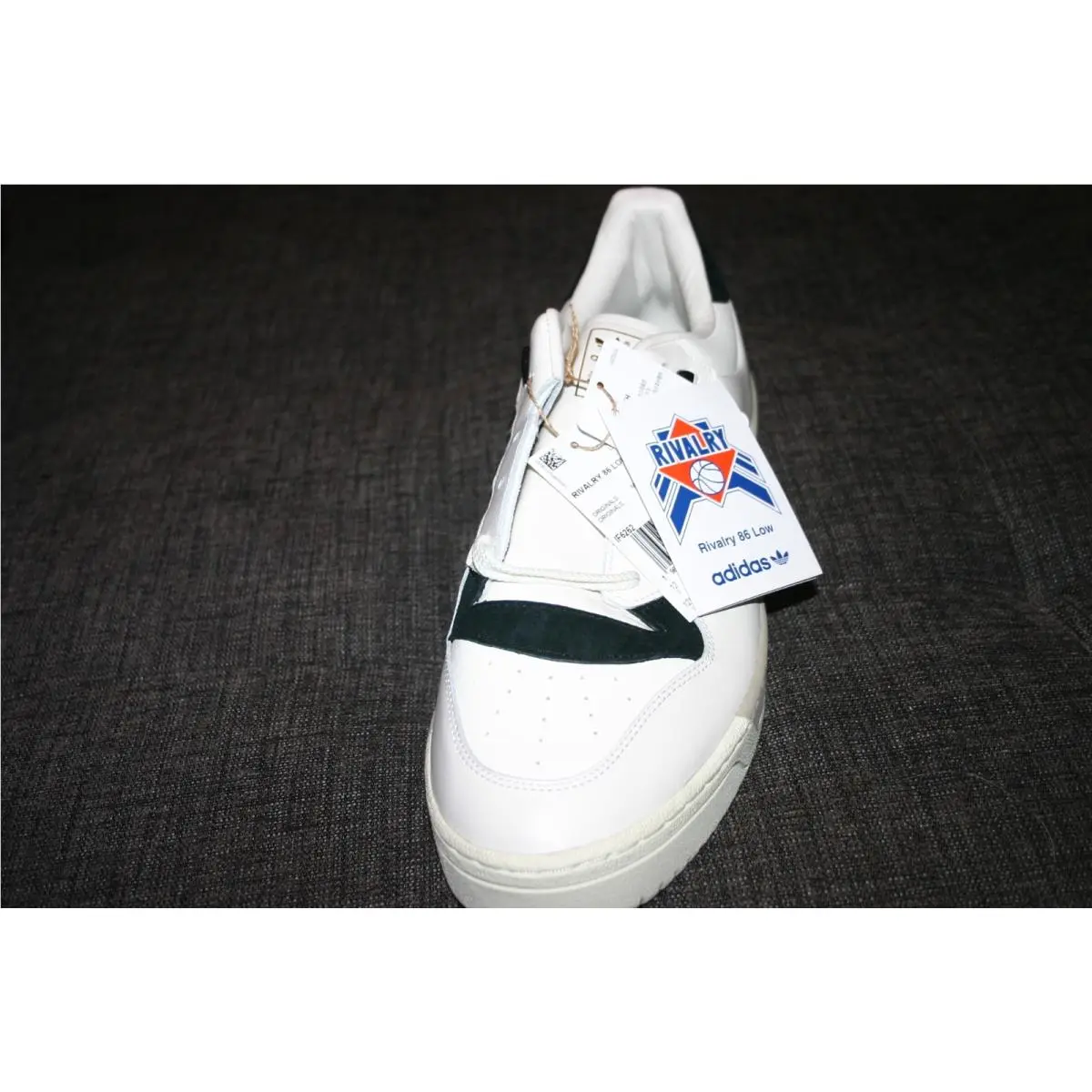 Adidas shoes - adidas Rivalry 86 Low - Rivalry Low - IF6262 - White (UPC: 196473303356) 1
