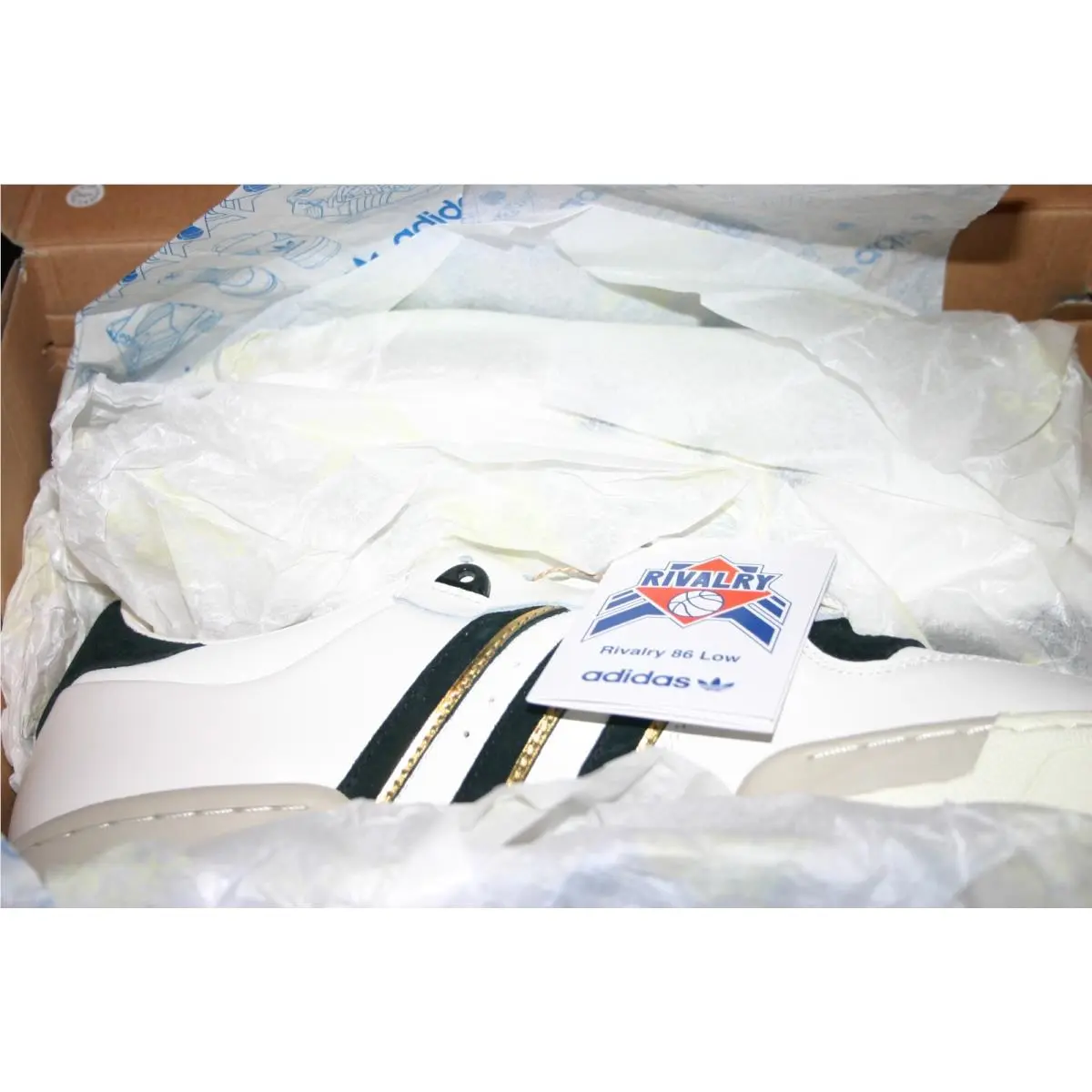 Adidas shoes - adidas Rivalry 86 Low - Rivalry Low - IF6262 - White (UPC: 196473303356) 2