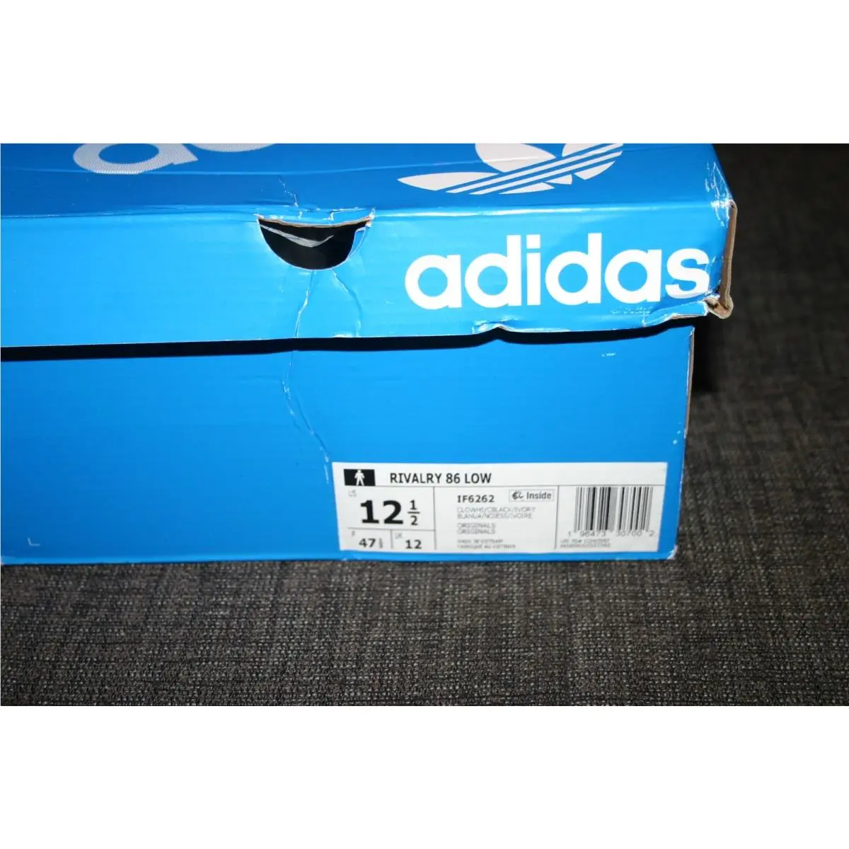 Adidas shoes - adidas Rivalry 86 Low - Rivalry Low - IF6262 - White (UPC: 196473303356) 3