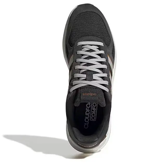 Adidas shoes - adidas Cloudfoam - Cloudfoam - Black/Grey/Orange (UPC: 197622153693) 3