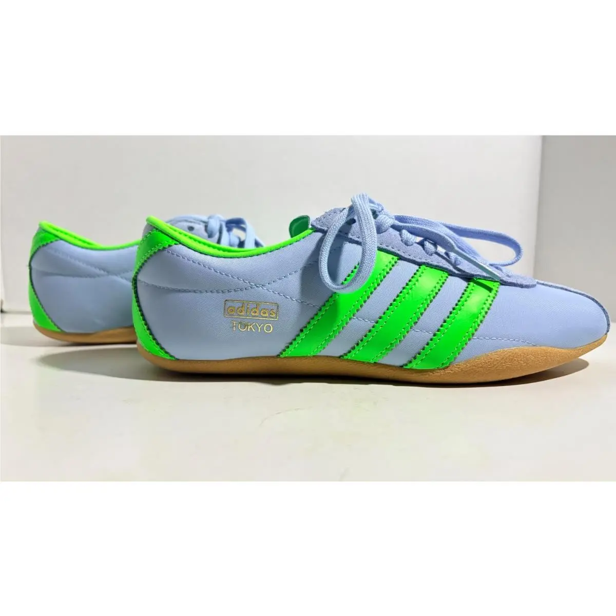 Adidas shoes - adidas Tokyo - Tokyo - Sky Blue & Neon Green 3