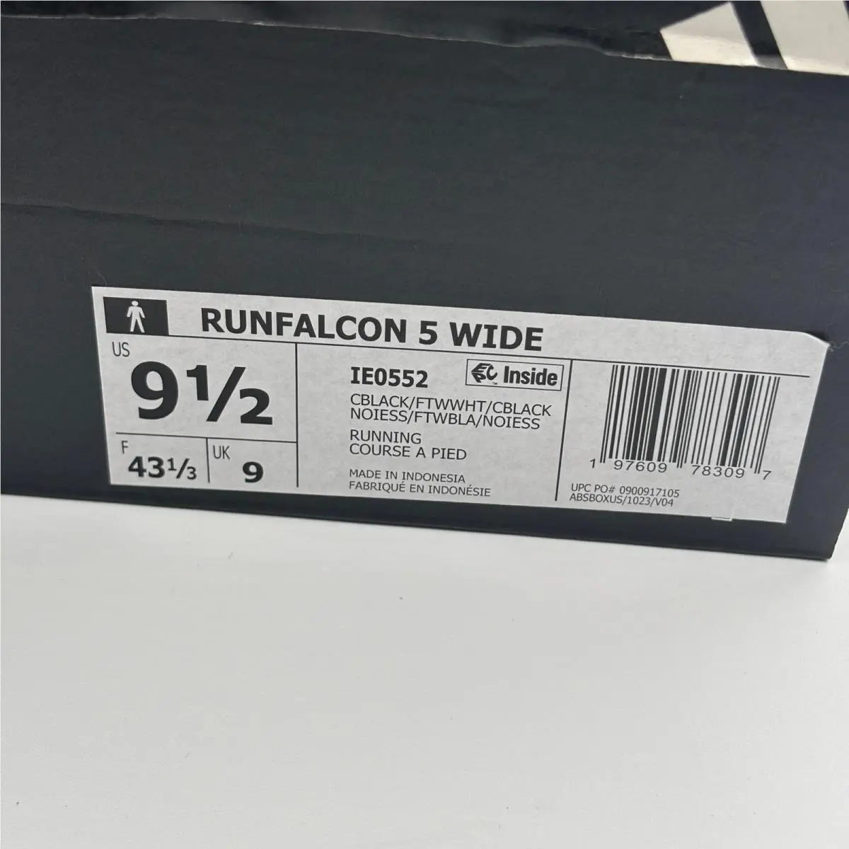 Adidas shoes - Runfalcon 5 Wide - Runfalcon Wide - Black 0
