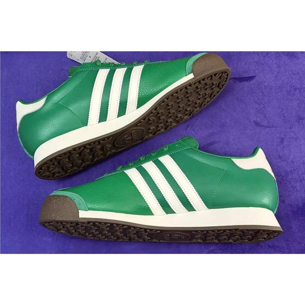 Adidas shoes - adidas Samoa - Samoa - Jq048 - Green/White/Gum Sole 4