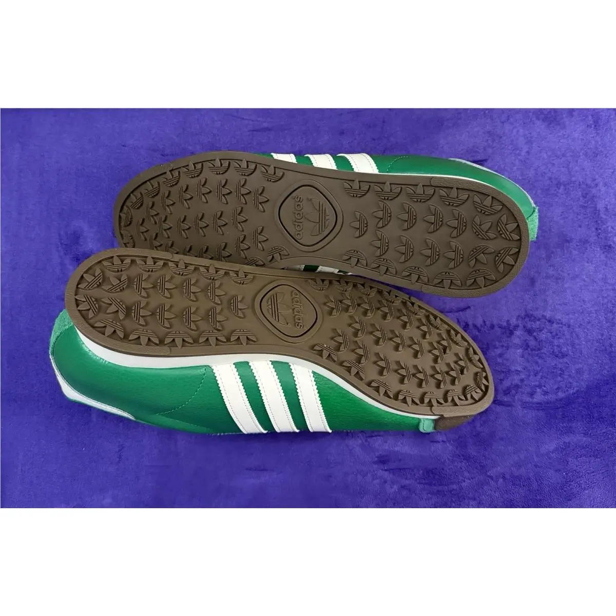 Adidas shoes - adidas Samoa - Samoa - Jq048 - Green/White/Gum Sole 5
