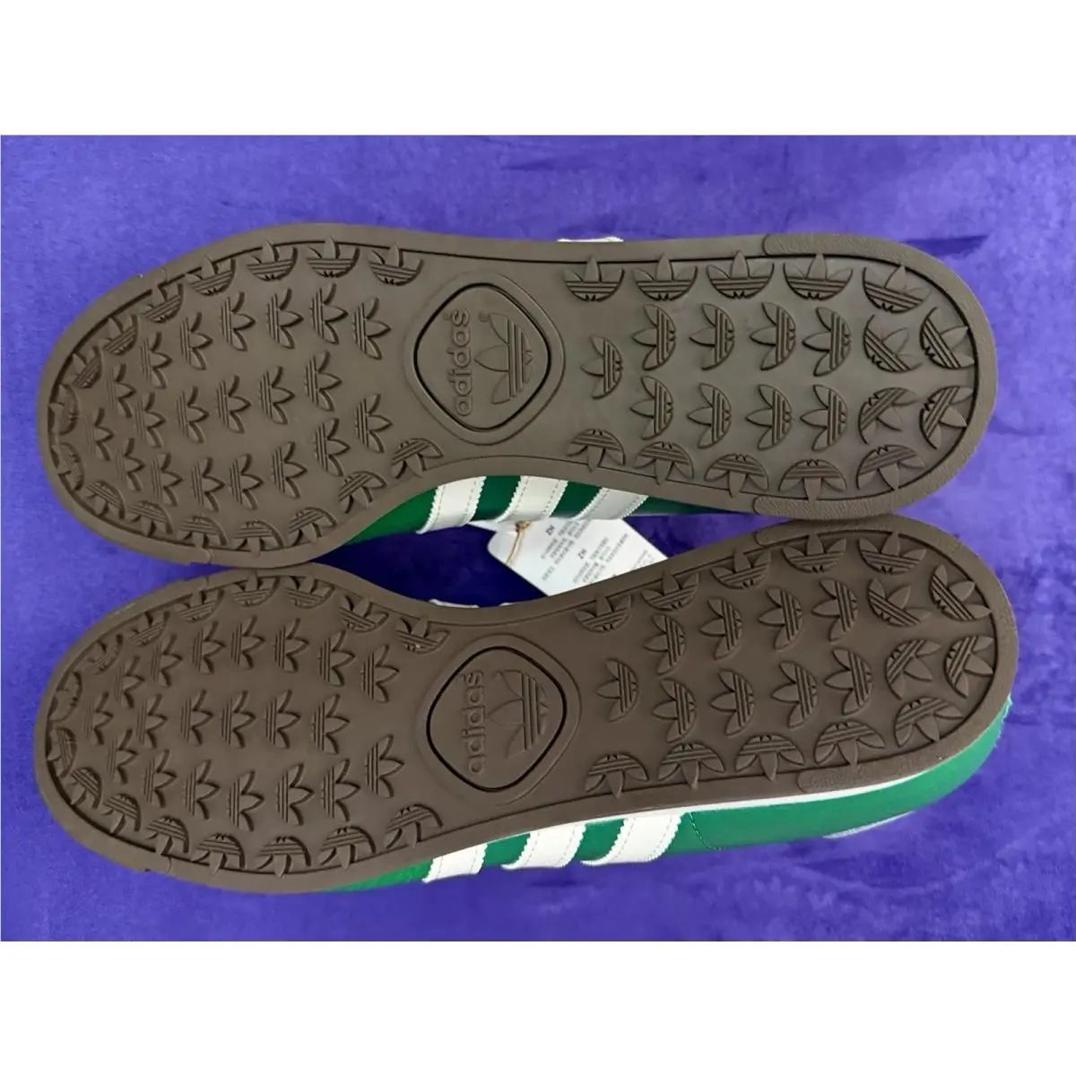 Adidas shoes - adidas Samoa - Samoa - Jq048 - Green/White/Gum Sole 6