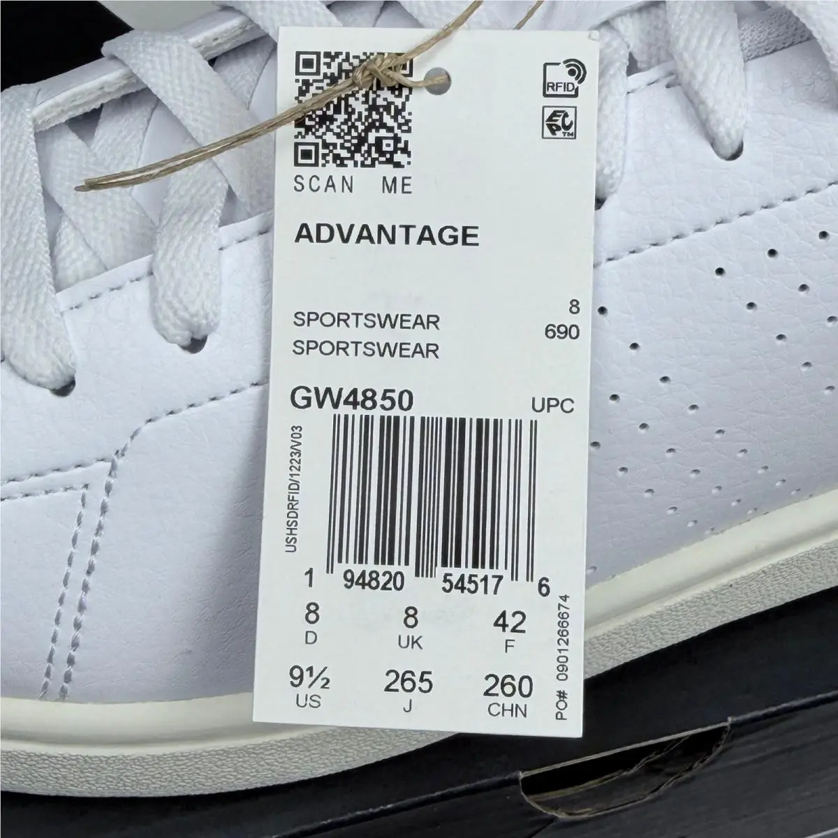 Adidas shoes - adidas Advantage - Advantage - White 5