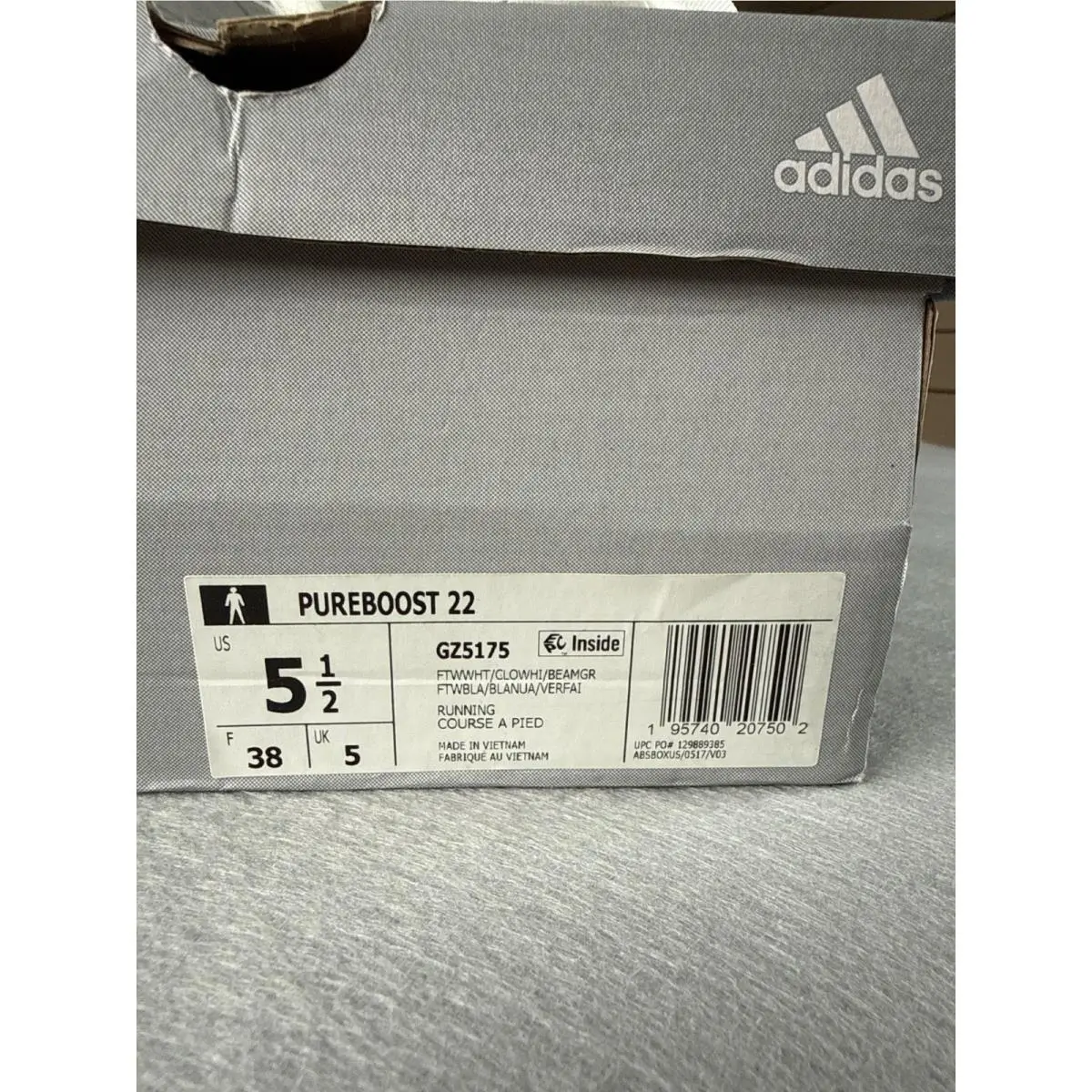 Adidas shoes - Pureboost 22 - Pureboost - White 3