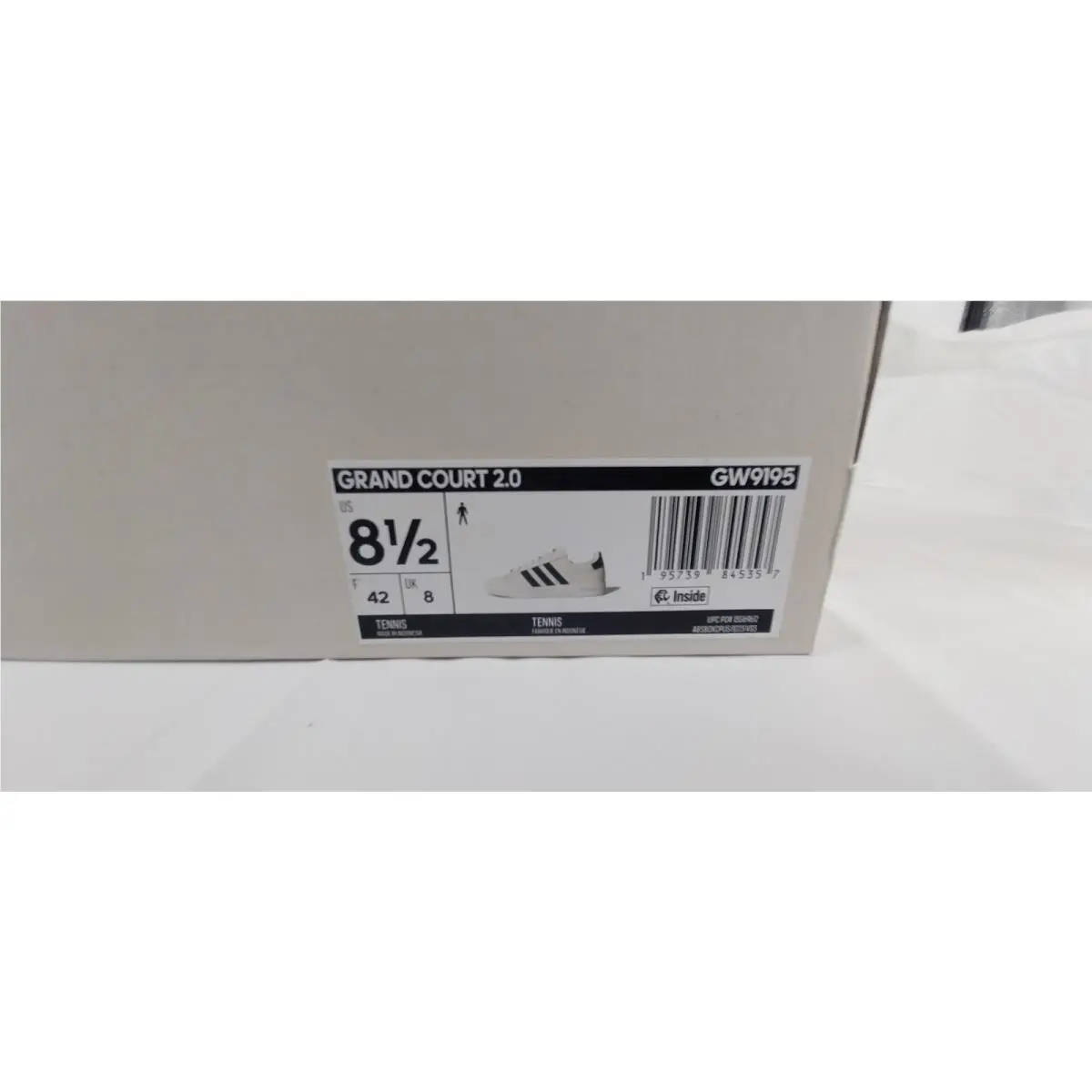 Adidas shoes - adidas Grand Court - Grand Court - WHITE/BLACK 1