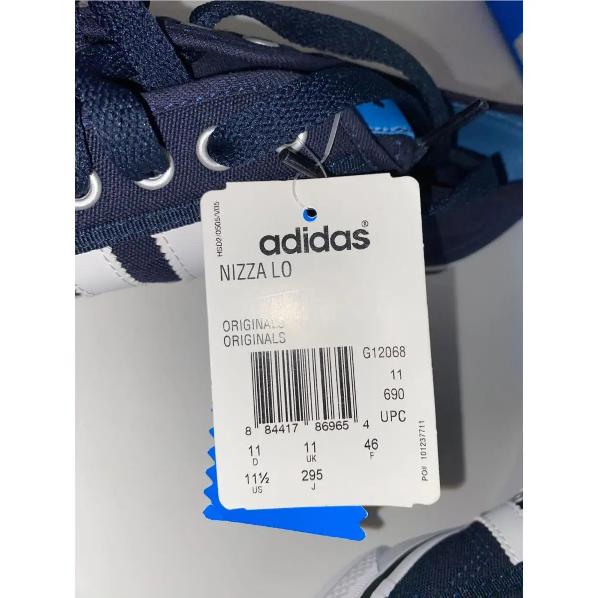 Adidas shoes - adidas Nizza Lo - Nizza - G12068 - Blue 1