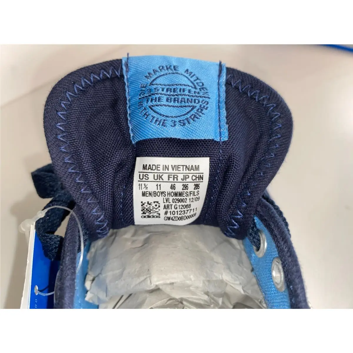 Adidas shoes - adidas Nizza Lo - Nizza - G12068 - Blue 5