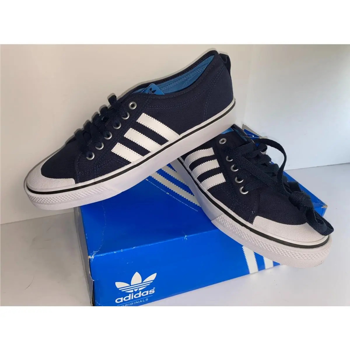 Adidas shoes - adidas Nizza Lo - Nizza - G12068 - Blue 6