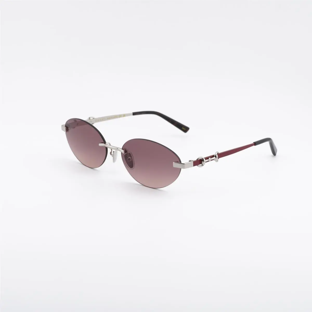 GG2051S 003 Silver/red/red Gradient 58-17-145 Sunglasses by Gucci