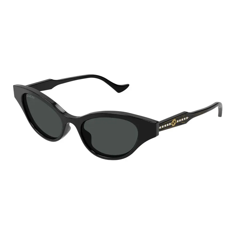 Gucci Unisex Cat Eye Sunglasses GG1298S Black
