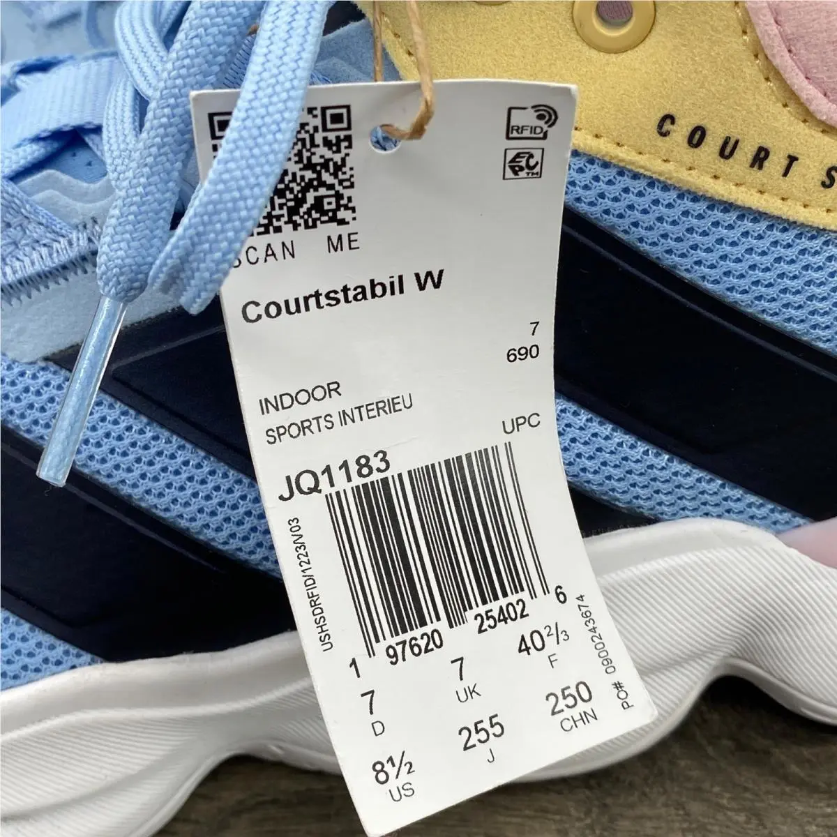 Adidas shoes - Courtstabil W - Courtstabil - Blue 1