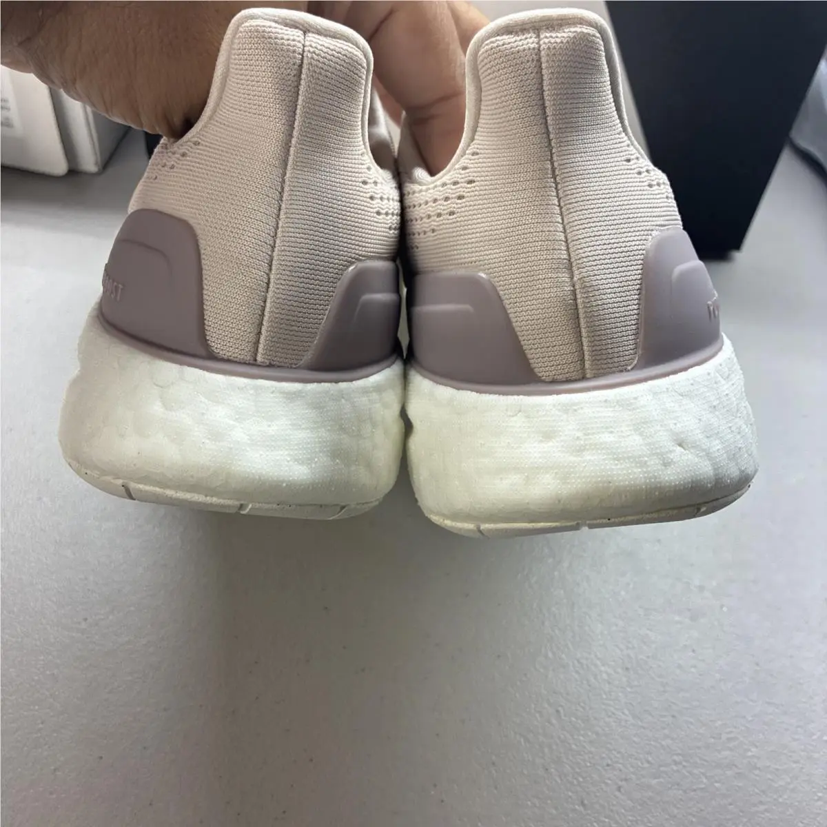 Adidas shoes - adidas PureBoost 23 - PureBoost - IF1533 - White/Purple (UPC: 196471021986) 3