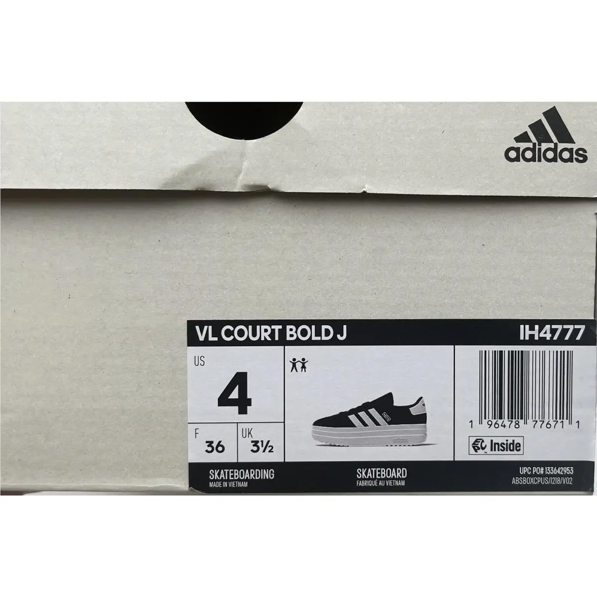 Adidas shoes - adidas Vl Court - Court - Black (UPC: 196478776711) 10