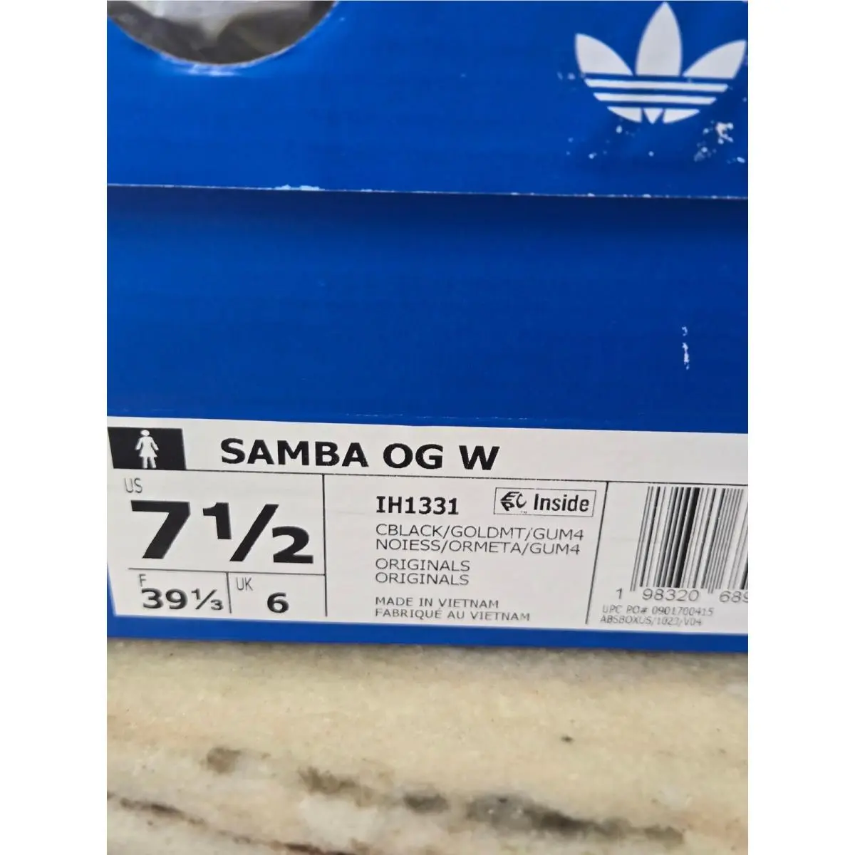Adidas shoes - Samba OG W - Samba - Black 1