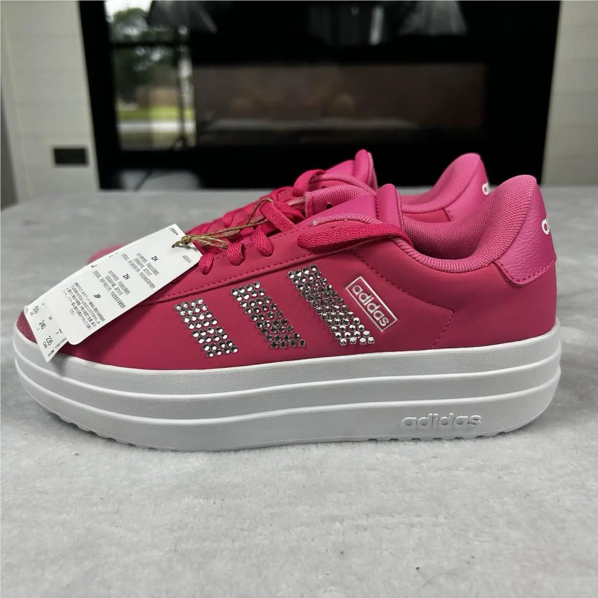 Adidas shoes - adidas Vl Court - Court - Pink (UPC: 0197615042560) 2