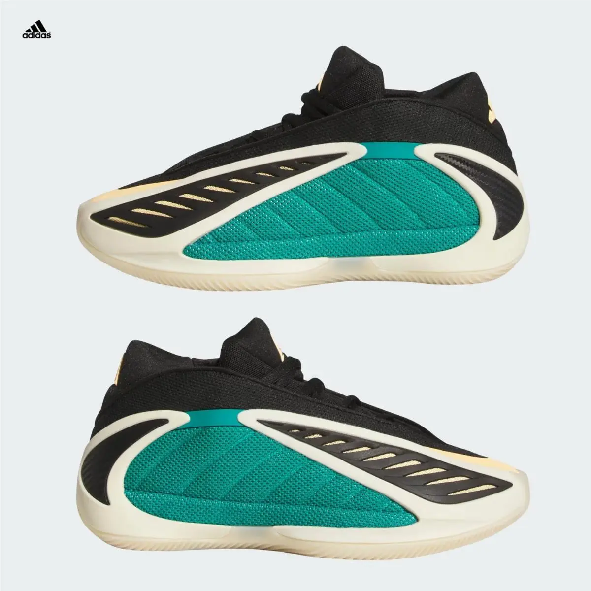 Adidas shoes - Adidas Anthony Edwards 2 - Anthony Edwards - Equipment Green / Core Black (UPC: 198321934880) 6